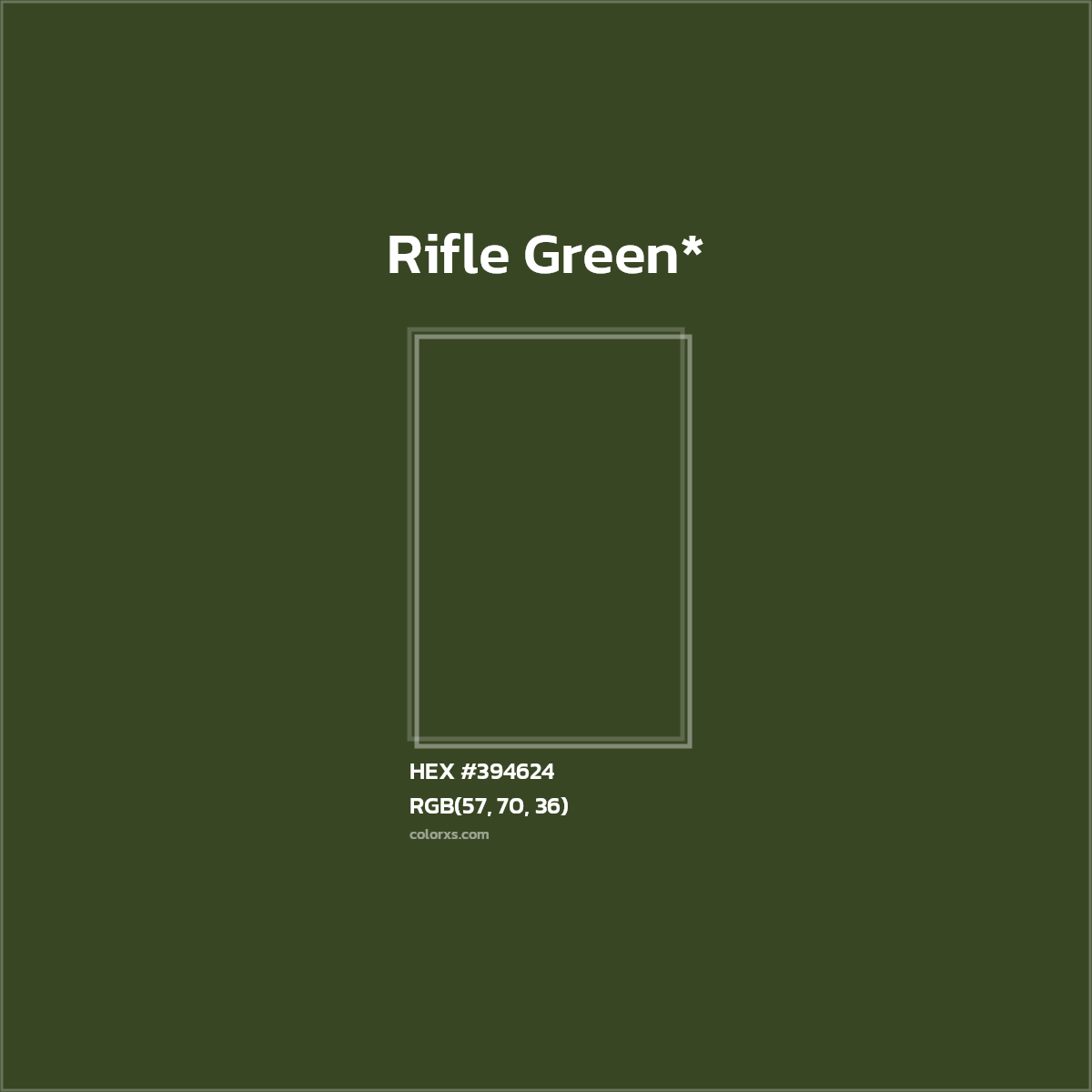 HEX #394624 Color Name, Color Code, Palettes, Similar Paints, Images