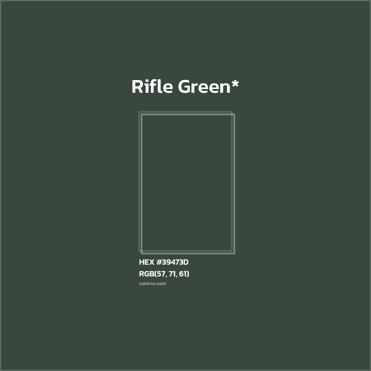 HEX #39473D Color Name, Color Code, Palettes, Similar Paints, Images