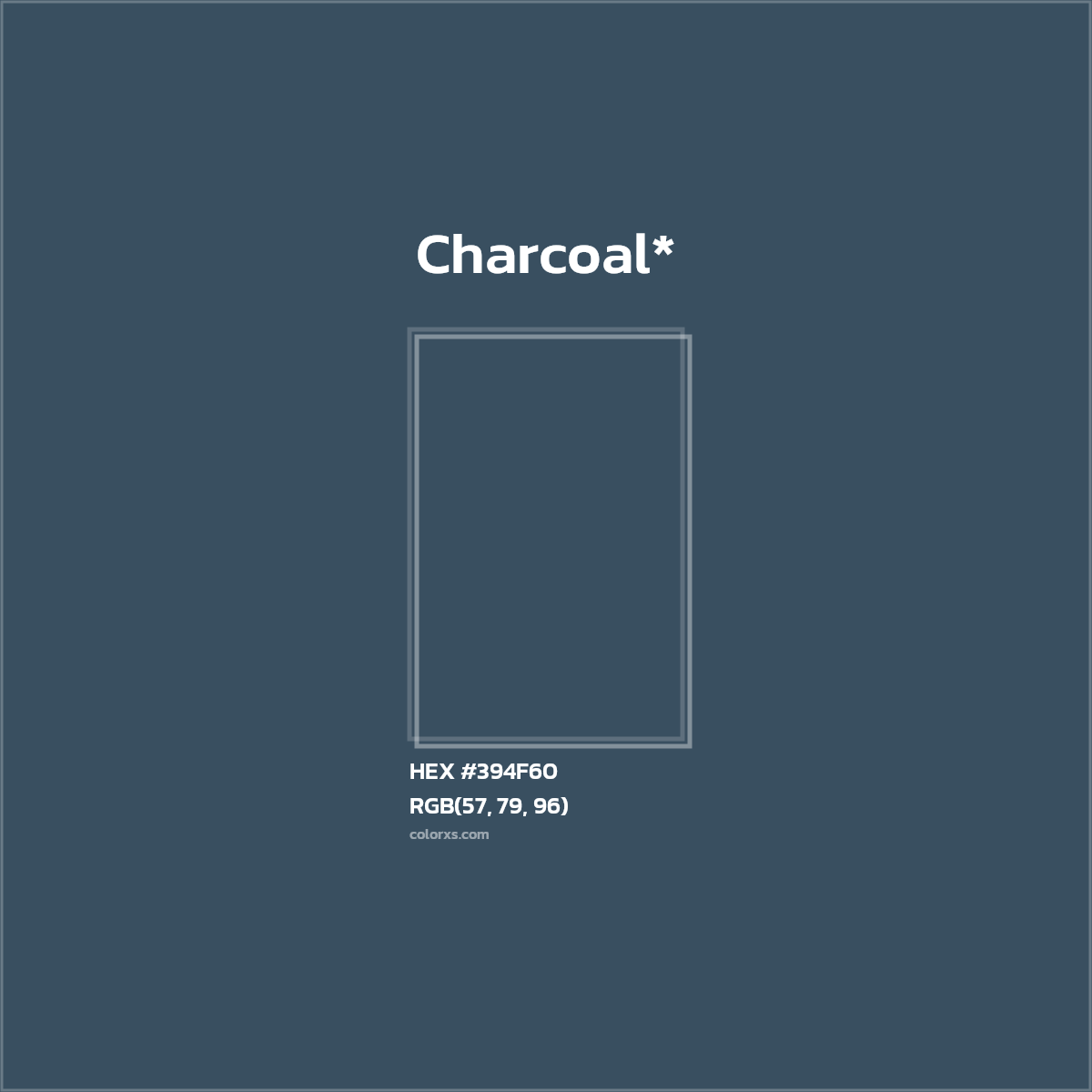 HEX #394F60 Color Name, Color Code, Palettes, Similar Paints, Images