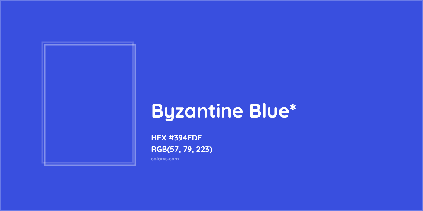 HEX #394FDF Color Name, Color Code, Palettes, Similar Paints, Images