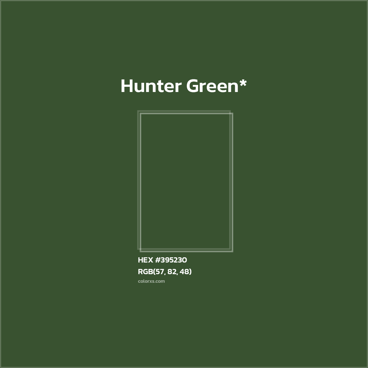 HEX #395230 Color Name, Color Code, Palettes, Similar Paints, Images