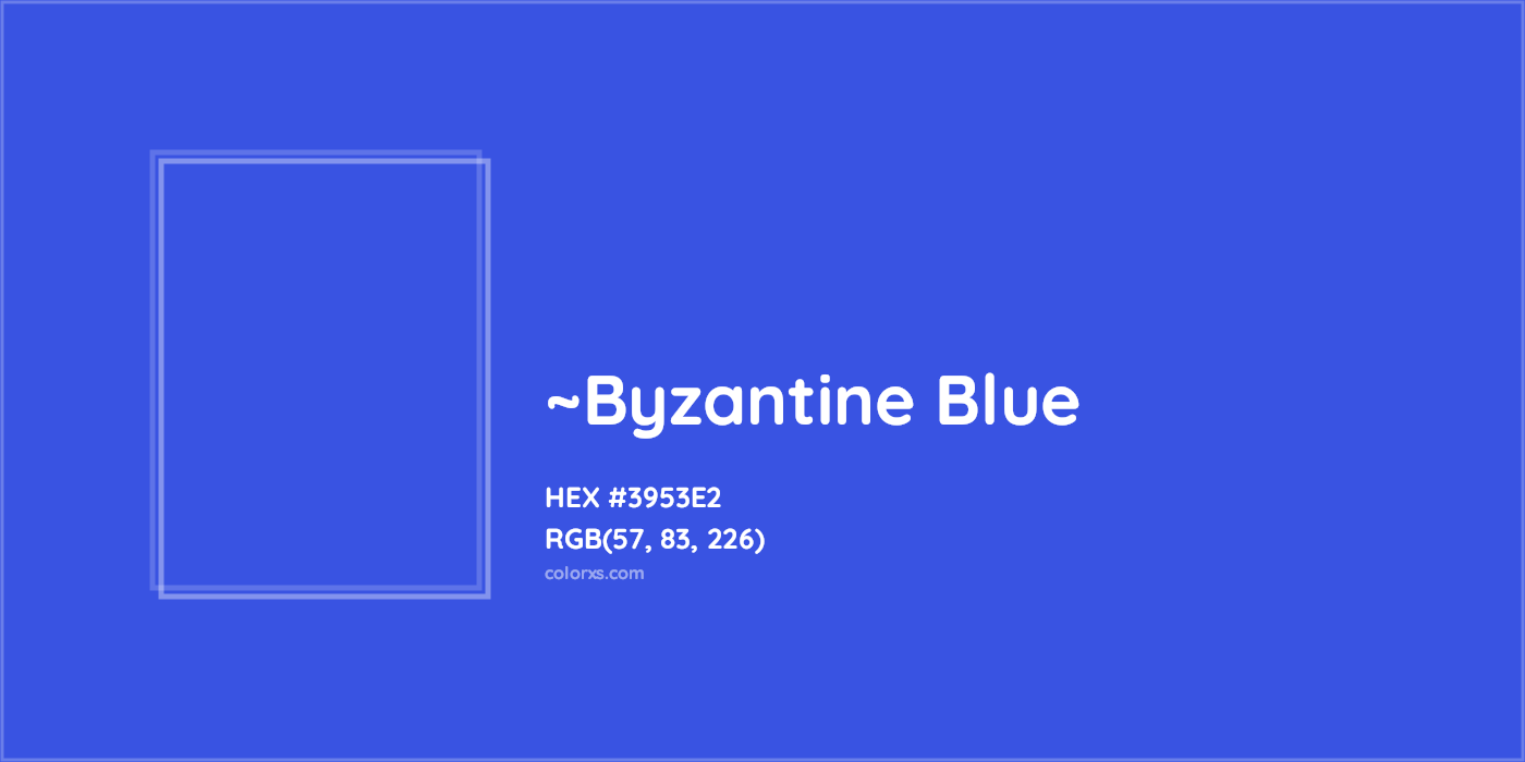 HEX #3953E2 Color Name, Color Code, Palettes, Similar Paints, Images
