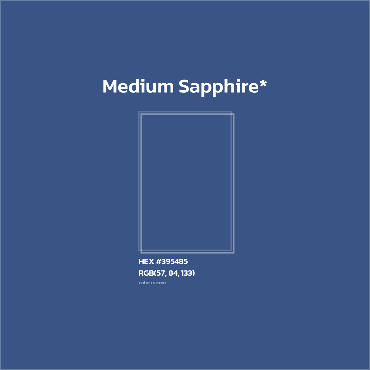 HEX #395485 Color Name, Color Code, Palettes, Similar Paints, Images