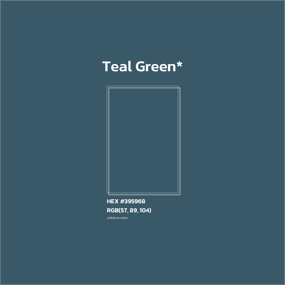HEX #395968 Color Name, Color Code, Palettes, Similar Paints, Images