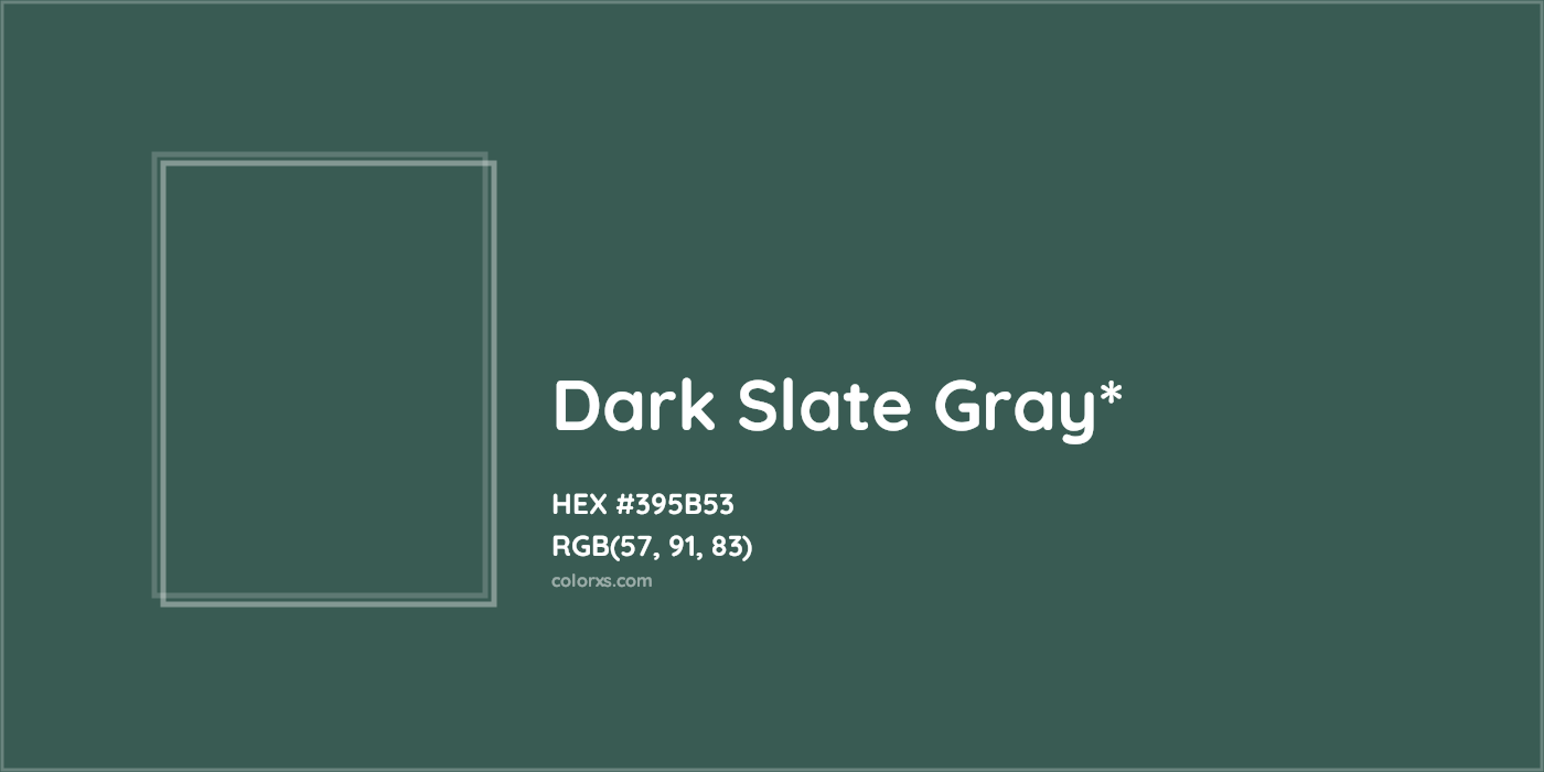 HEX #395B53 Color Name, Color Code, Palettes, Similar Paints, Images
