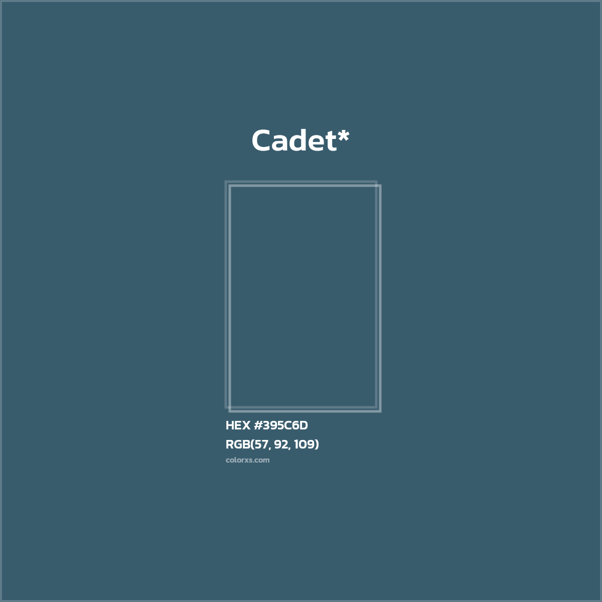 HEX #395C6D Color Name, Color Code, Palettes, Similar Paints, Images
