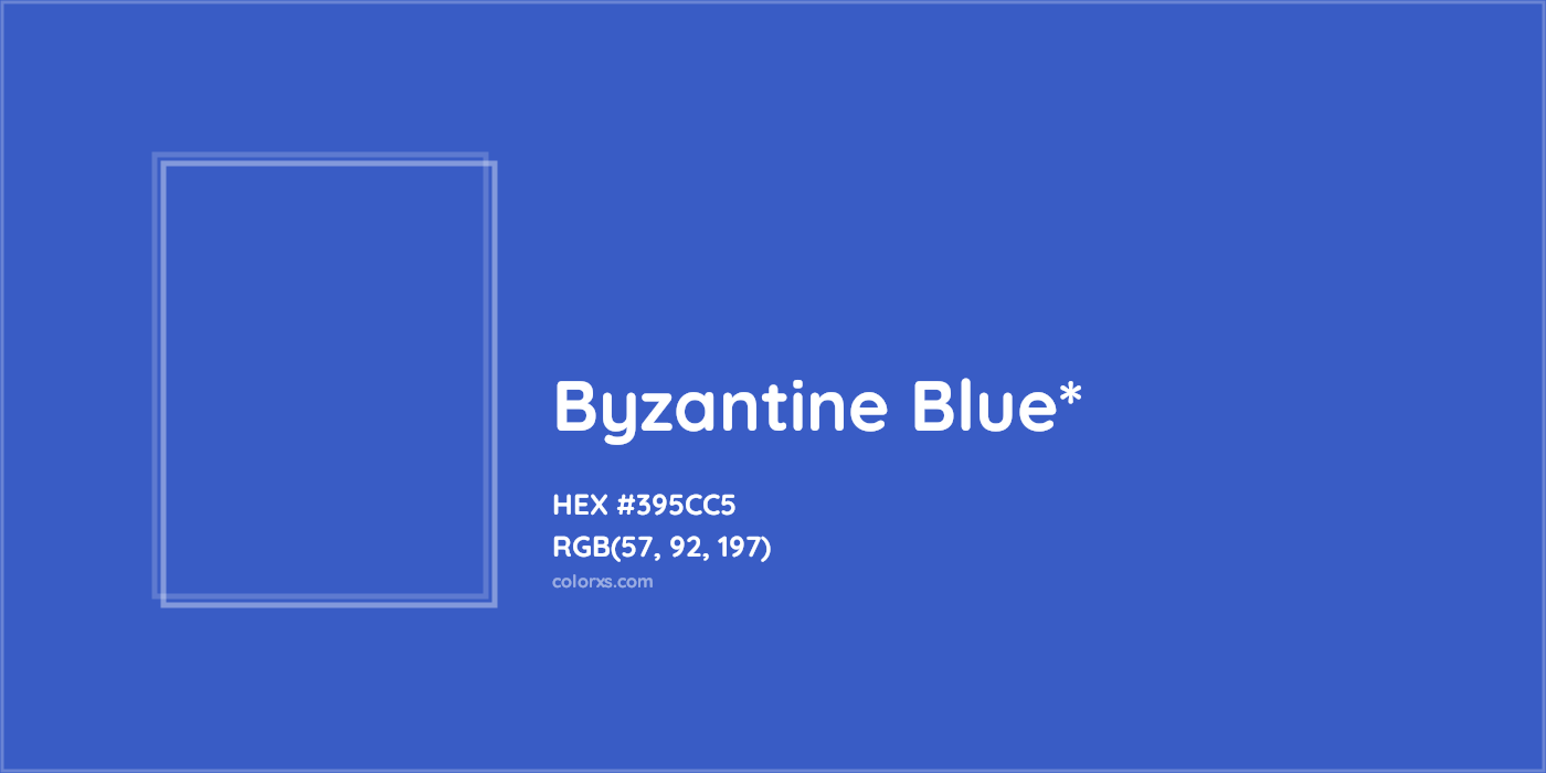 HEX #395CC5 Color Name, Color Code, Palettes, Similar Paints, Images