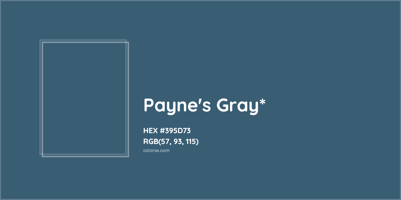 HEX #395D73 Color Name, Color Code, Palettes, Similar Paints, Images