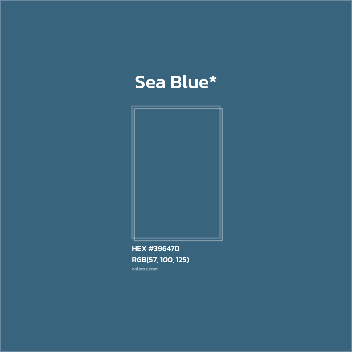 HEX #39647D Color Name, Color Code, Palettes, Similar Paints, Images