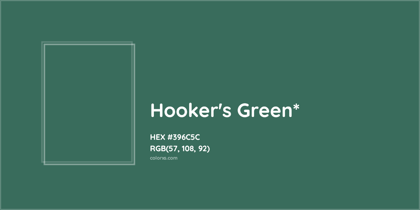 HEX #396C5C Color Name, Color Code, Palettes, Similar Paints, Images