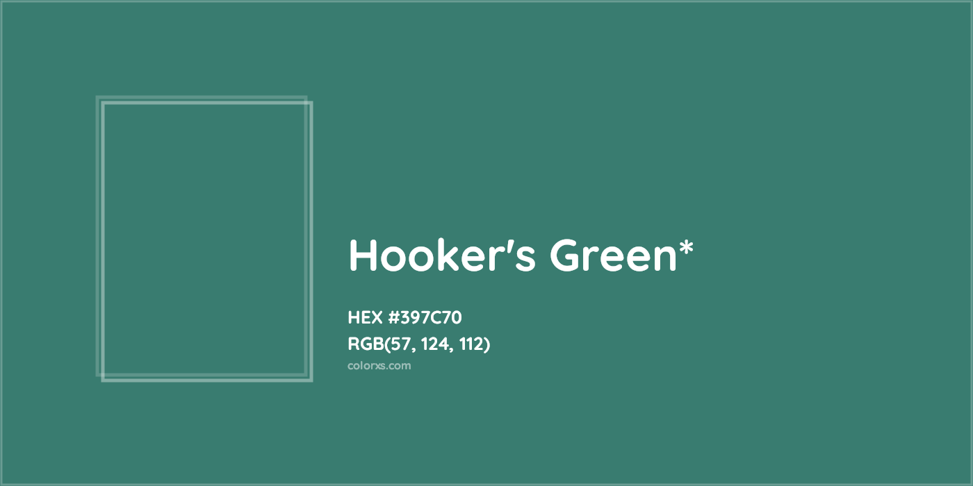 HEX #397C70 Color Name, Color Code, Palettes, Similar Paints, Images