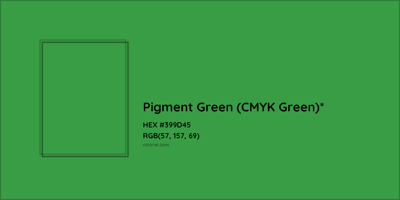 HEX #399D45 Color Name, Color Code, Palettes, Similar Paints, Images
