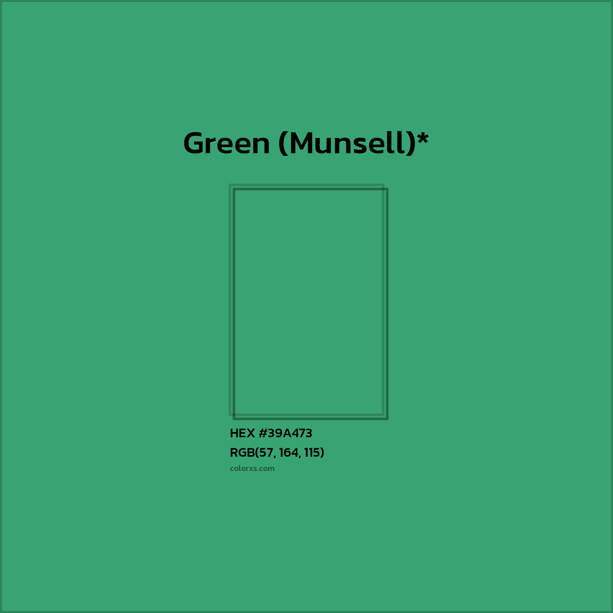 HEX #39A473 Color Name, Color Code, Palettes, Similar Paints, Images
