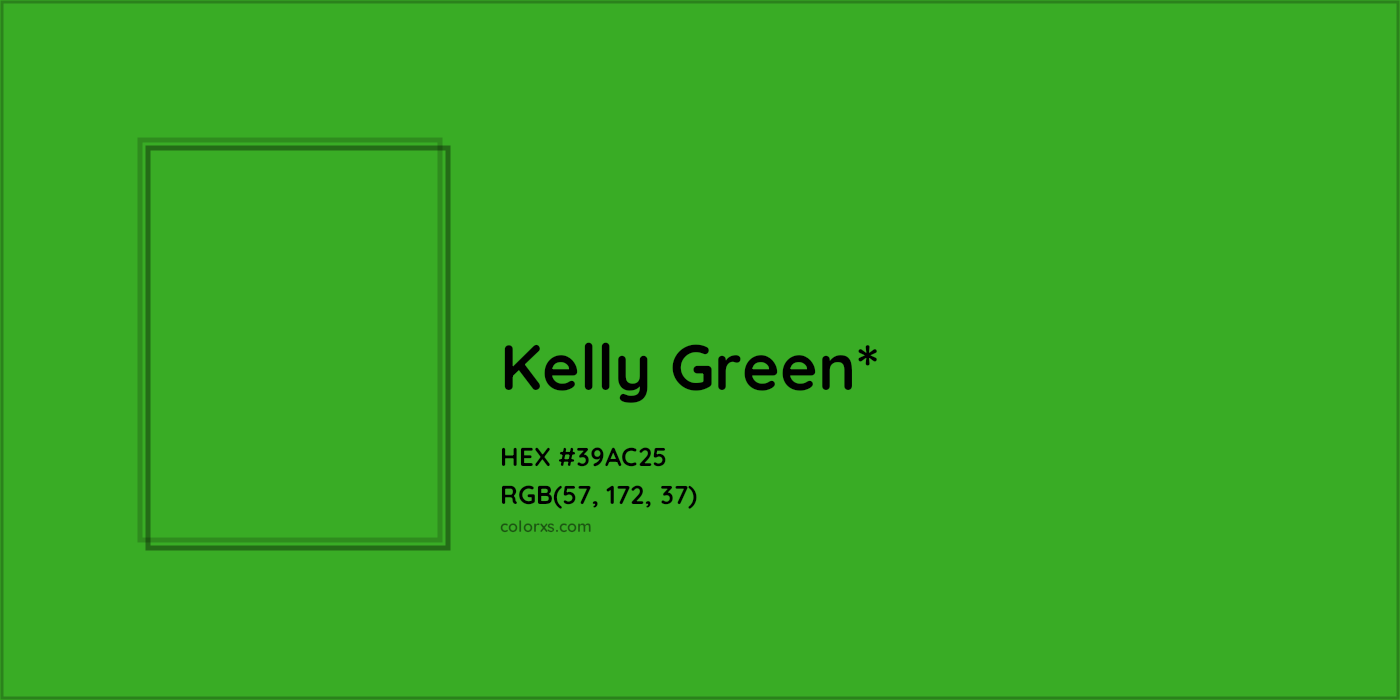 HEX #39AC25 Color Name, Color Code, Palettes, Similar Paints, Images