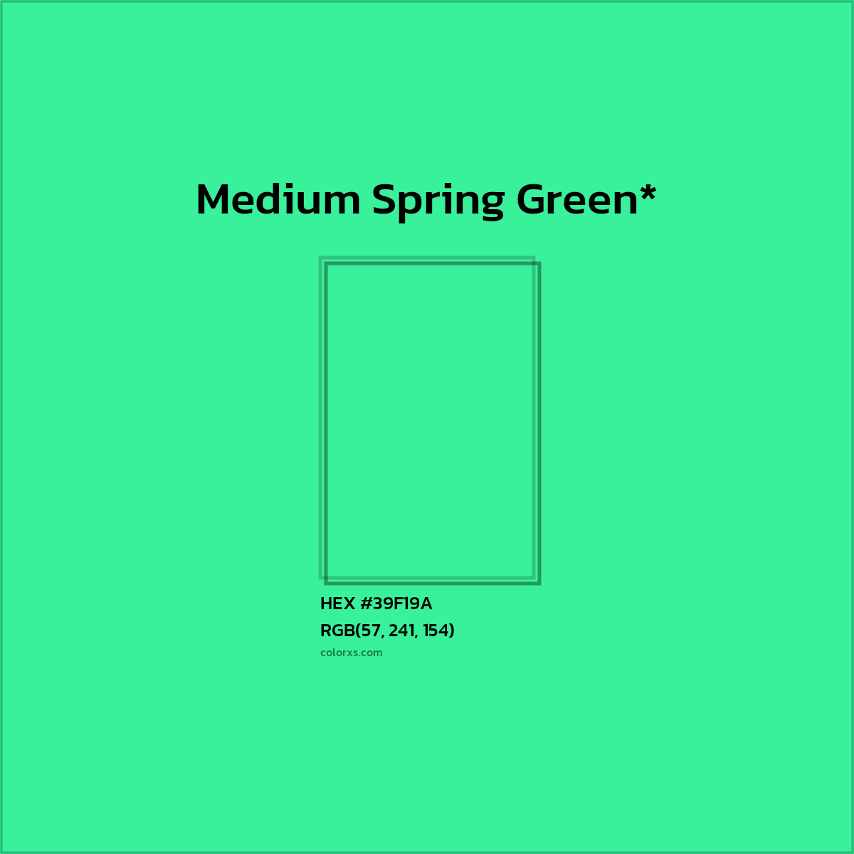 HEX #39F19A Color Name, Color Code, Palettes, Similar Paints, Images