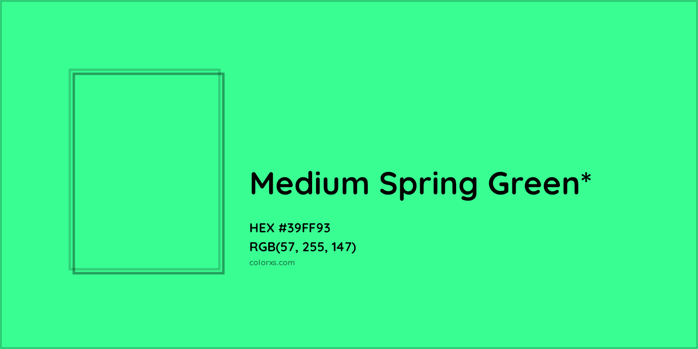 HEX #39FF93 Color Name, Color Code, Palettes, Similar Paints, Images