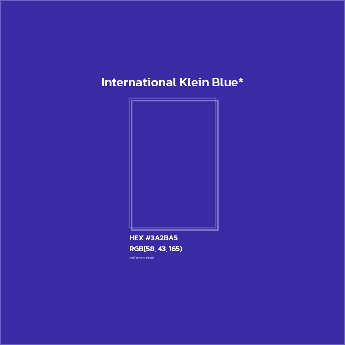 HEX #3A2BA5 Color Name, Color Code, Palettes, Similar Paints, Images
