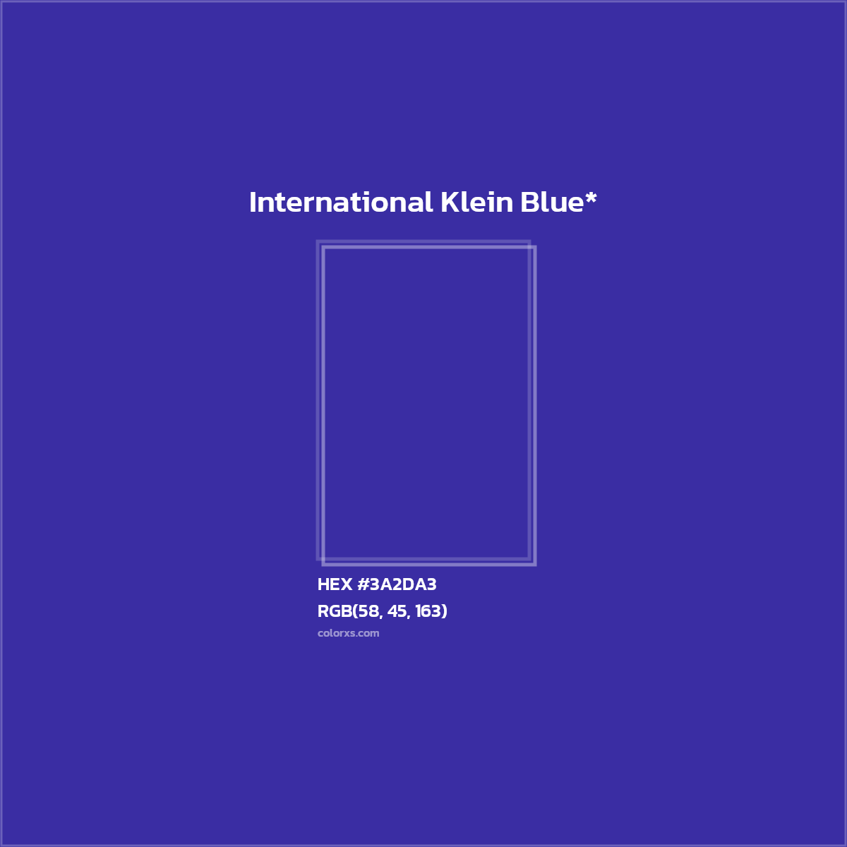 HEX #3A2DA3 Color Name, Color Code, Palettes, Similar Paints, Images