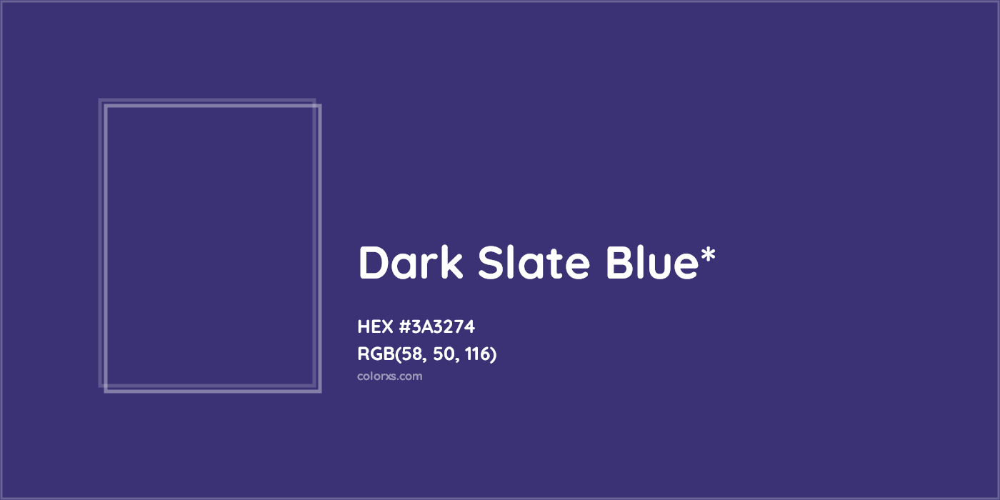 HEX #3A3274 Color Name, Color Code, Palettes, Similar Paints, Images