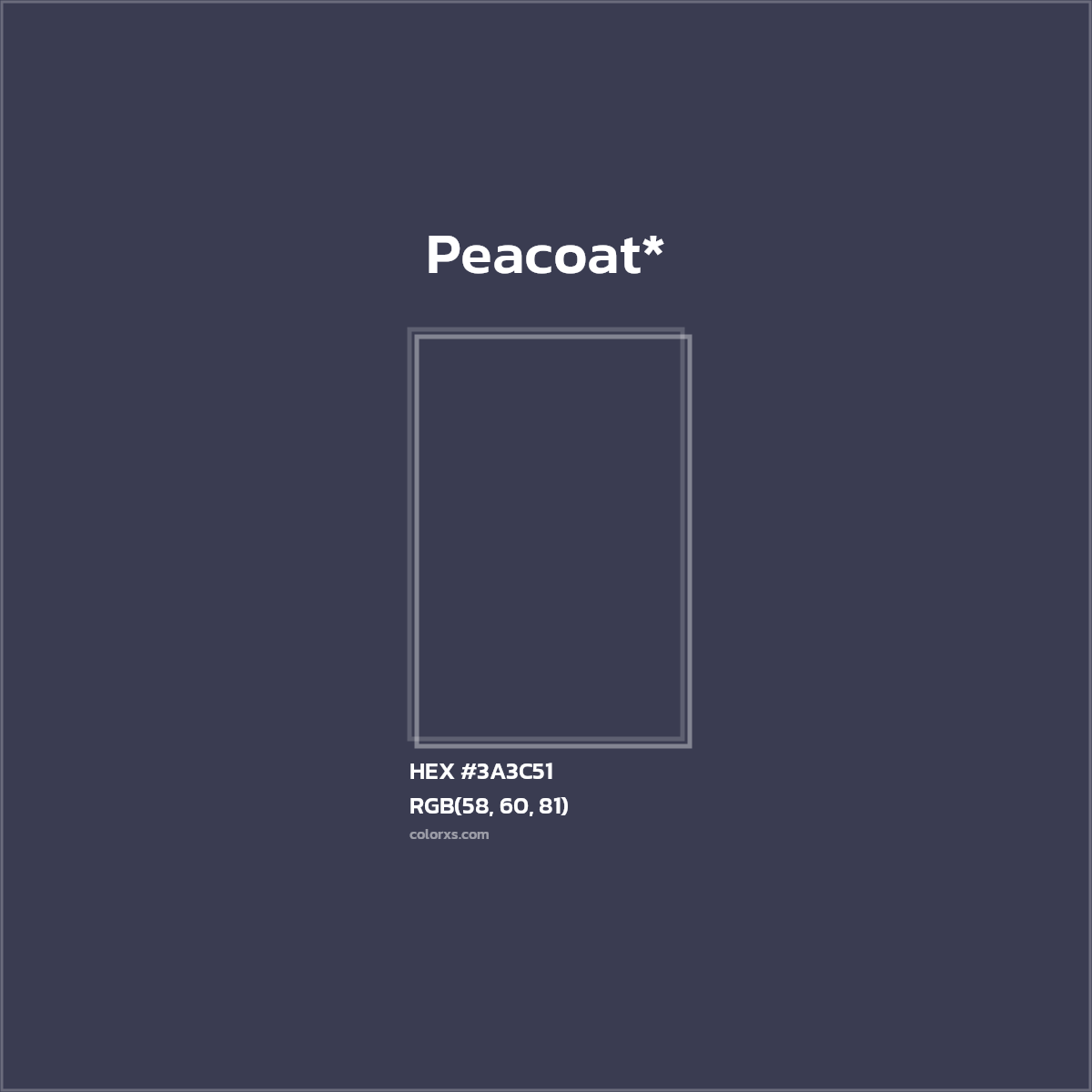 HEX #3A3C51 Color Name, Color Code, Palettes, Similar Paints, Images