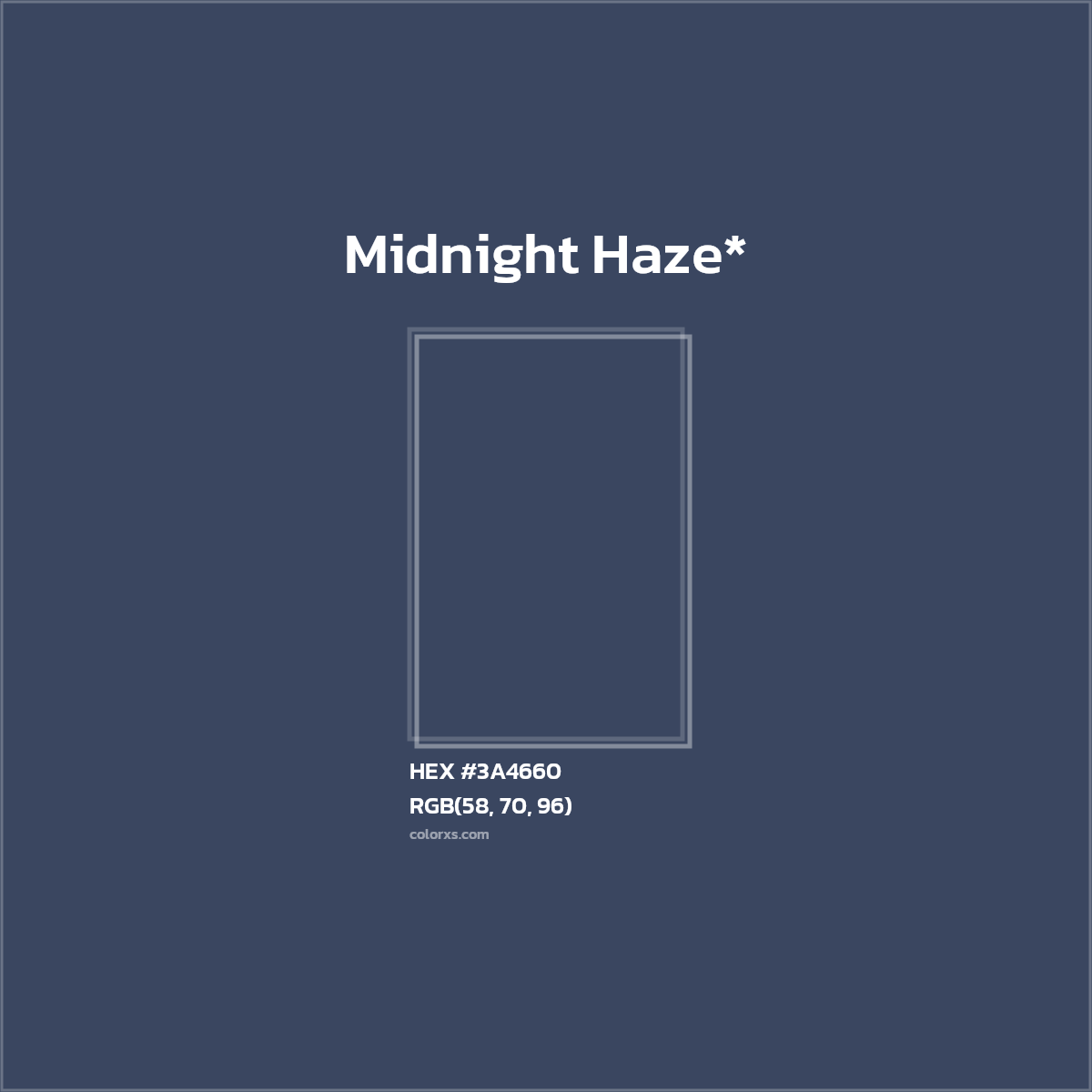 HEX #3A4660 Color Name, Color Code, Palettes, Similar Paints, Images