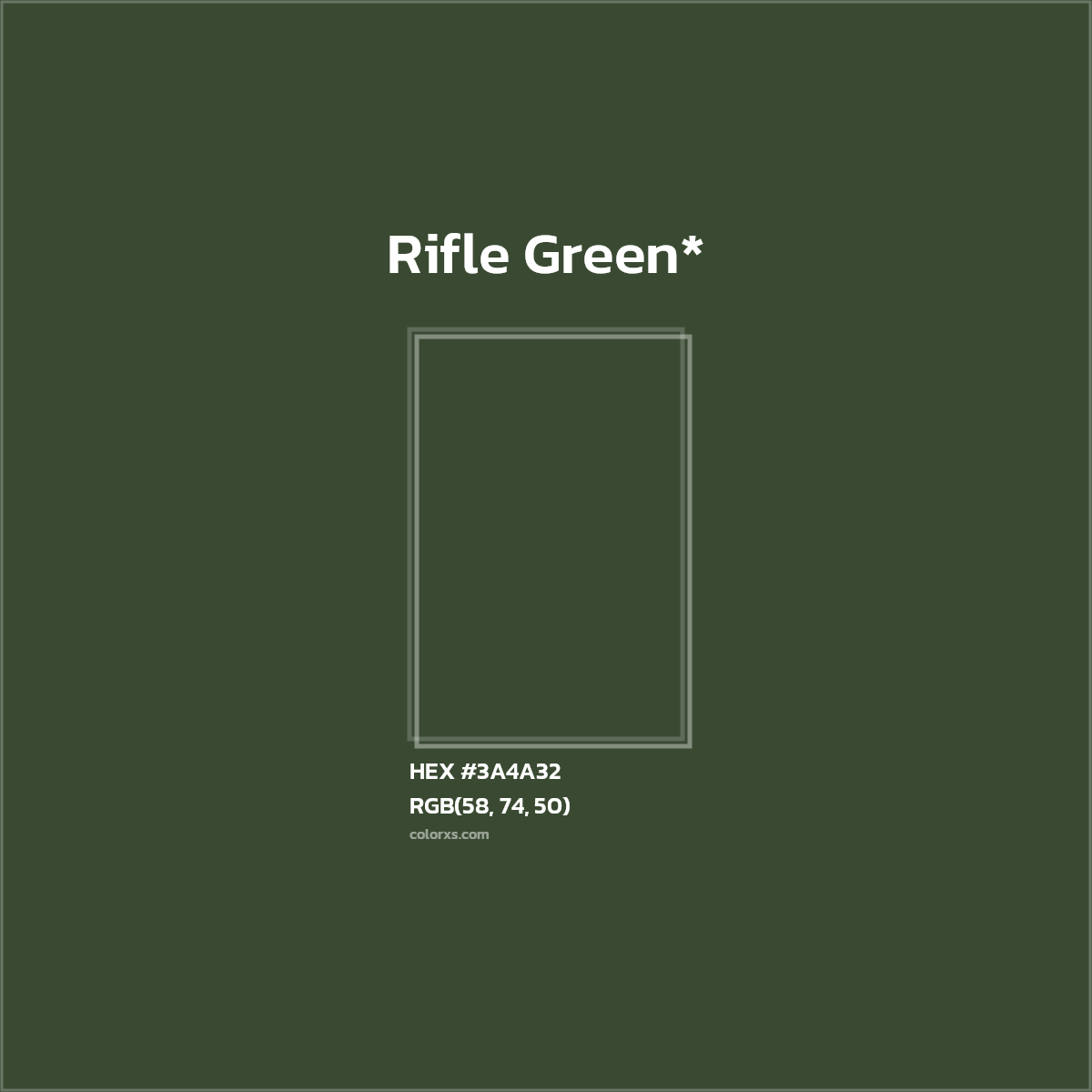 HEX #3A4A32 Color Name, Color Code, Palettes, Similar Paints, Images