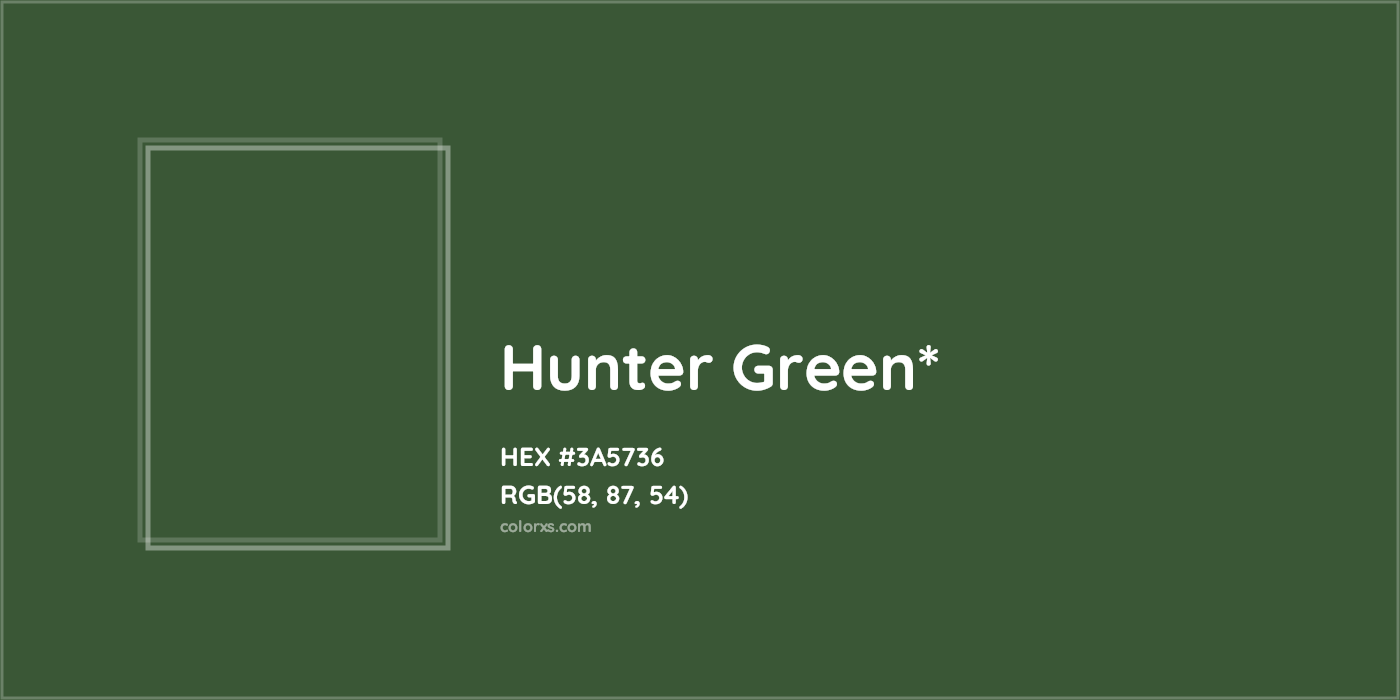 HEX #3A5736 Color Name, Color Code, Palettes, Similar Paints, Images