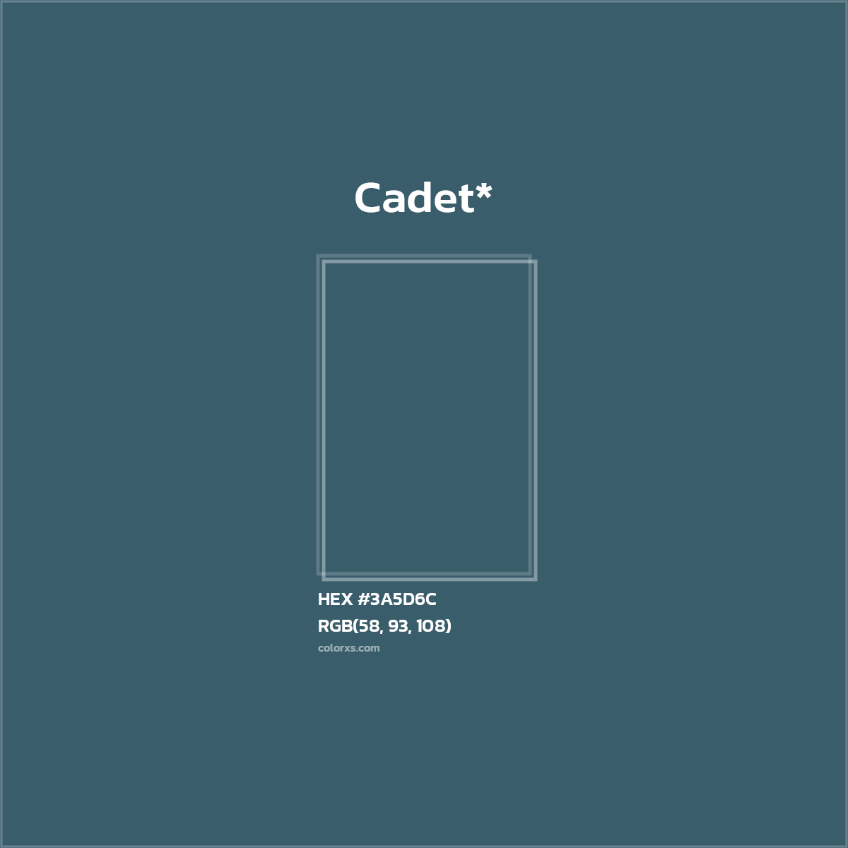 HEX #3A5D6C Color Name, Color Code, Palettes, Similar Paints, Images