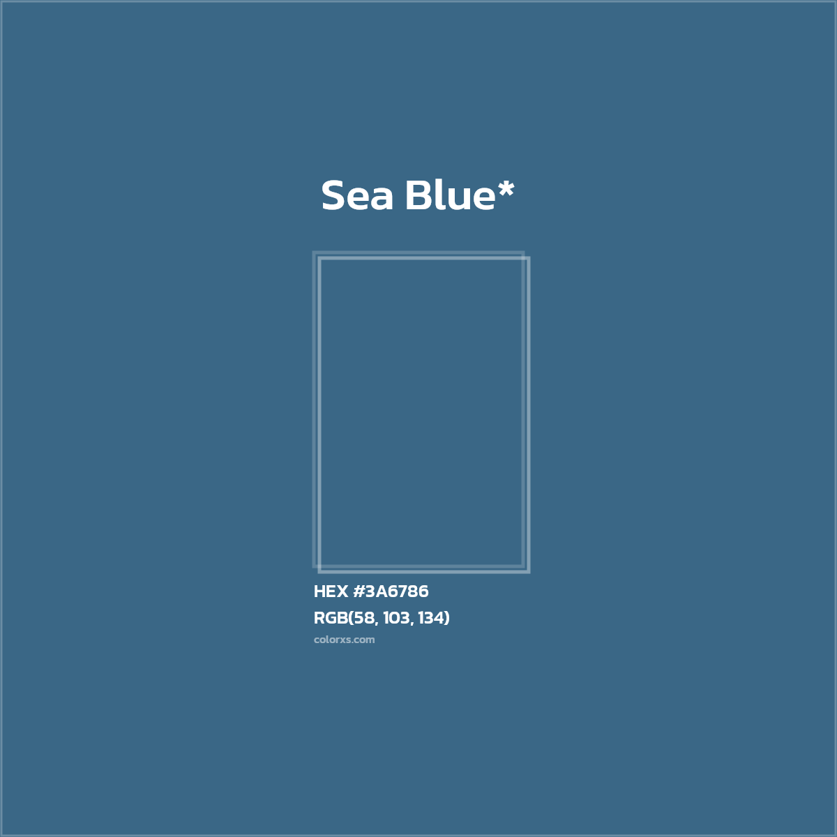 HEX #3A6786 Color Name, Color Code, Palettes, Similar Paints, Images