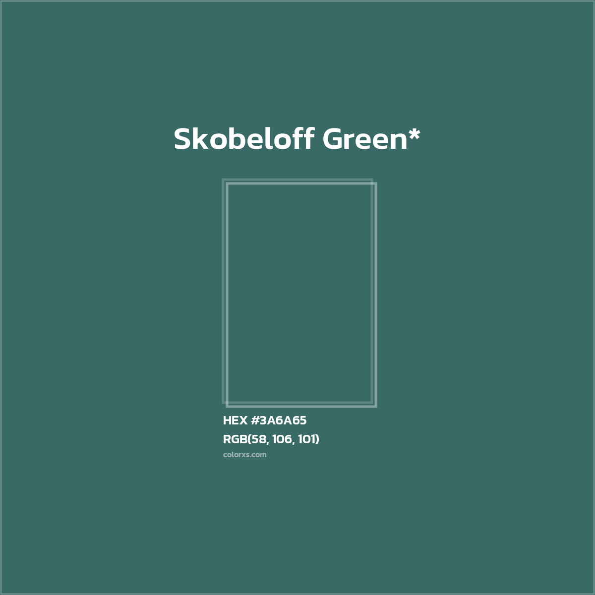 HEX #3A6A65 Color Name, Color Code, Palettes, Similar Paints, Images