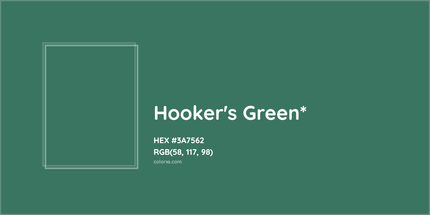 HEX #3A7562 Color Name, Color Code, Palettes, Similar Paints, Images