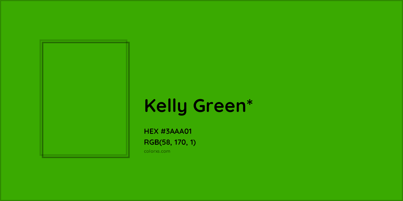 HEX #3AAA01 Color Name, Color Code, Palettes, Similar Paints, Images