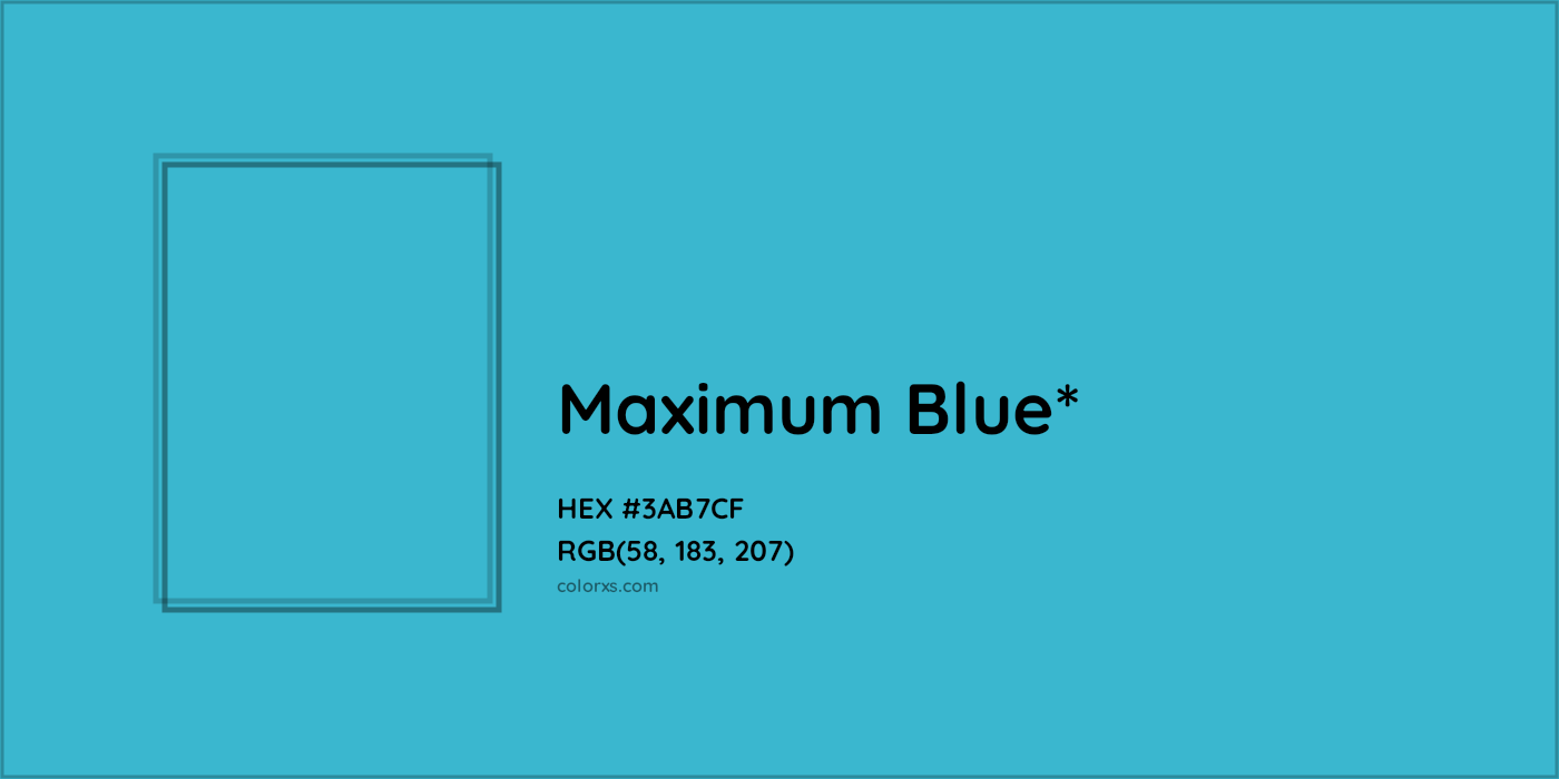 HEX #3AB7CF Color Name, Color Code, Palettes, Similar Paints, Images