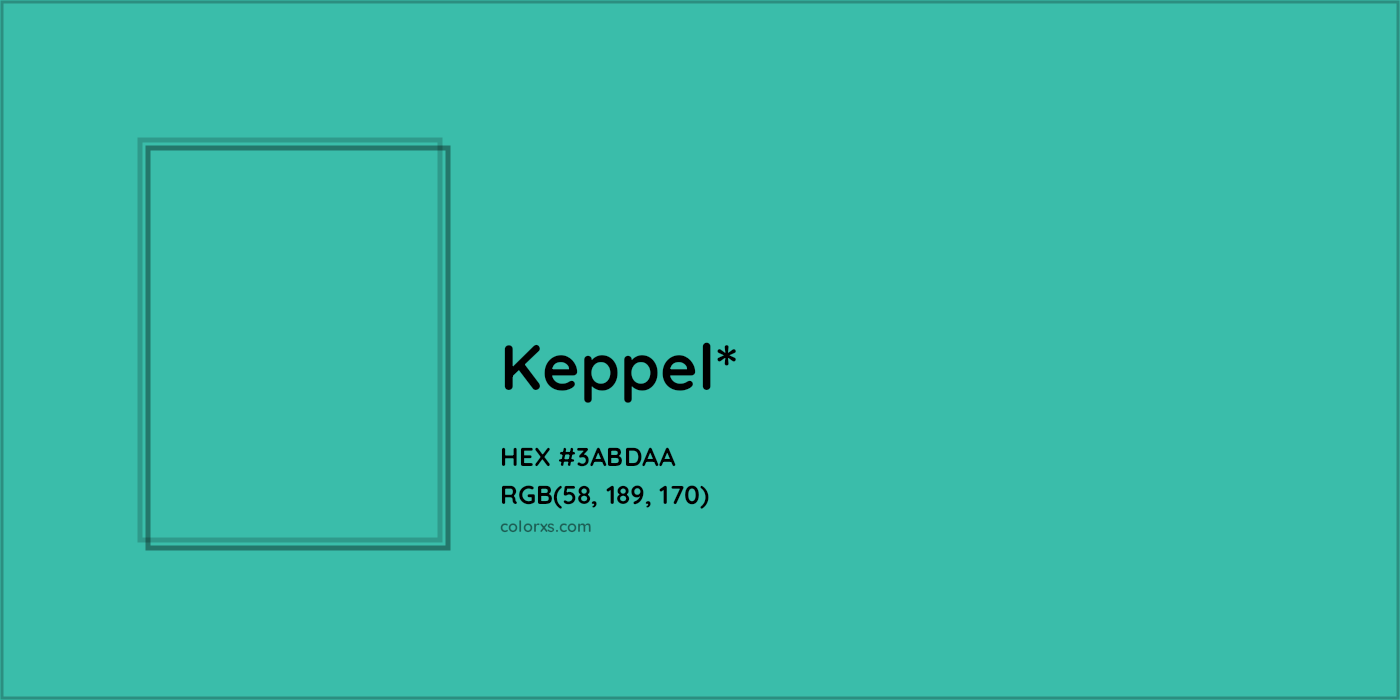 HEX #3ABDAA Color Name, Color Code, Palettes, Similar Paints, Images