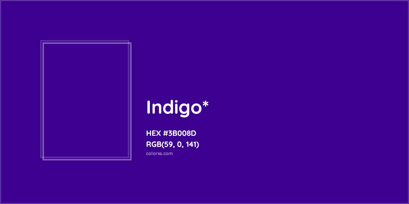 HEX #3B008D Color Name, Color Code, Palettes, Similar Paints, Images
