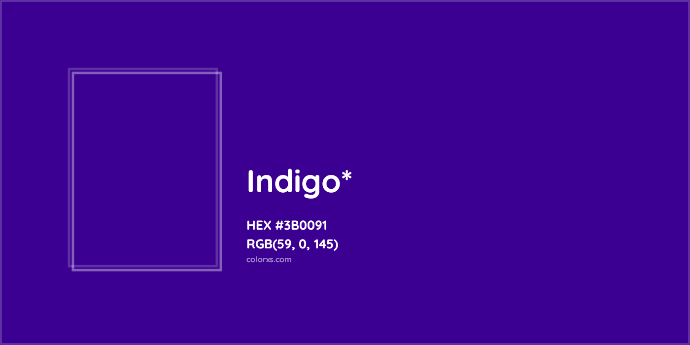 HEX #3B0091 Color Name, Color Code, Palettes, Similar Paints, Images
