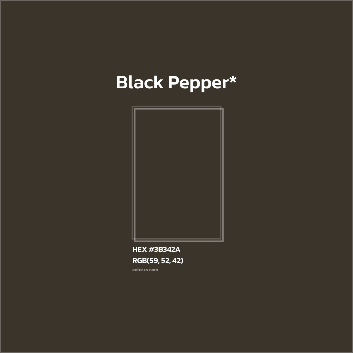 HEX #3B342A Color Name, Color Code, Palettes, Similar Paints, Images