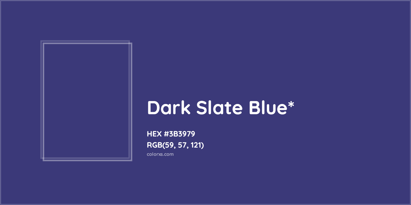 HEX #3B3979 Color Name, Color Code, Palettes, Similar Paints, Images