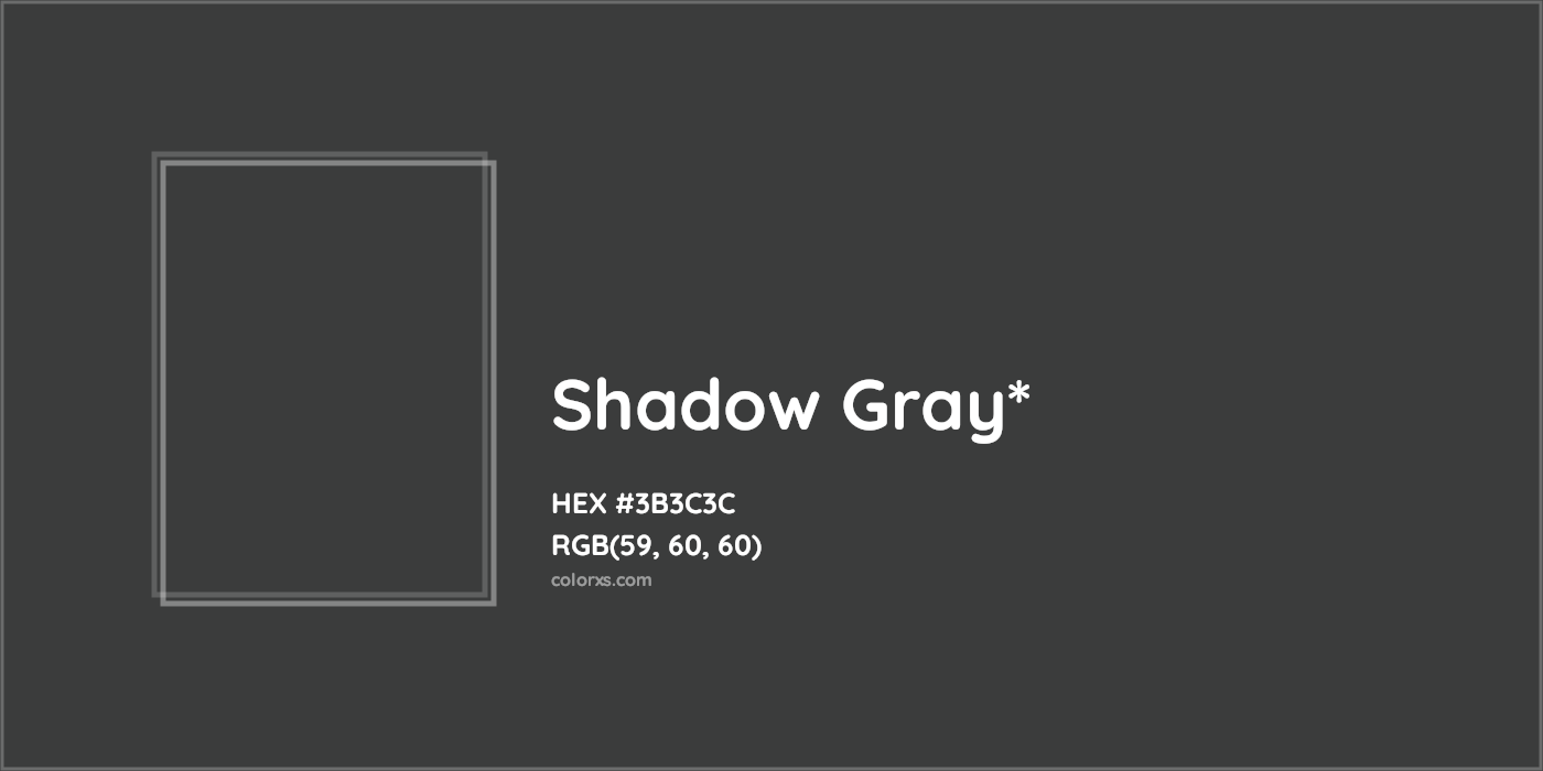 HEX #3B3C3C Color Name, Color Code, Palettes, Similar Paints, Images