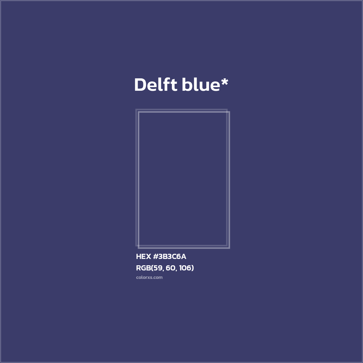 HEX #3B3C6A Color Name, Color Code, Palettes, Similar Paints, Images