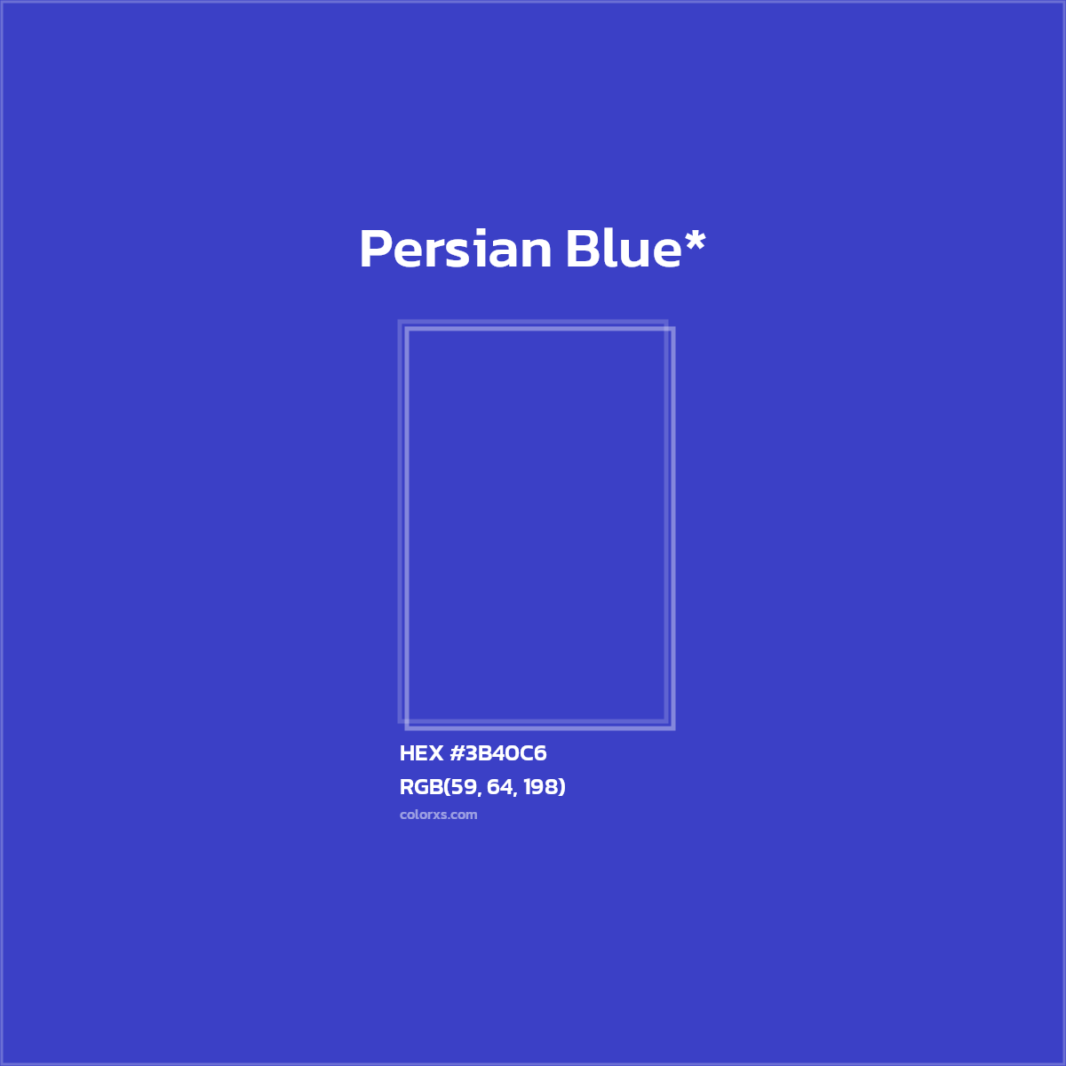HEX #3B40C6 Color Name, Color Code, Palettes, Similar Paints, Images