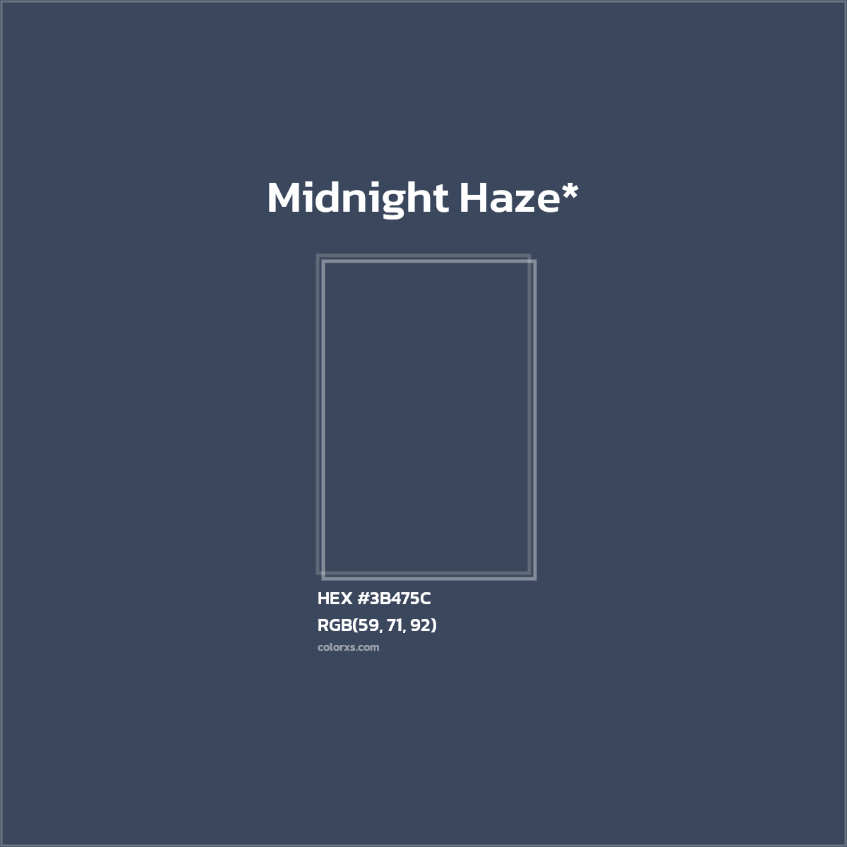 HEX #3B475C Color Name, Color Code, Palettes, Similar Paints, Images