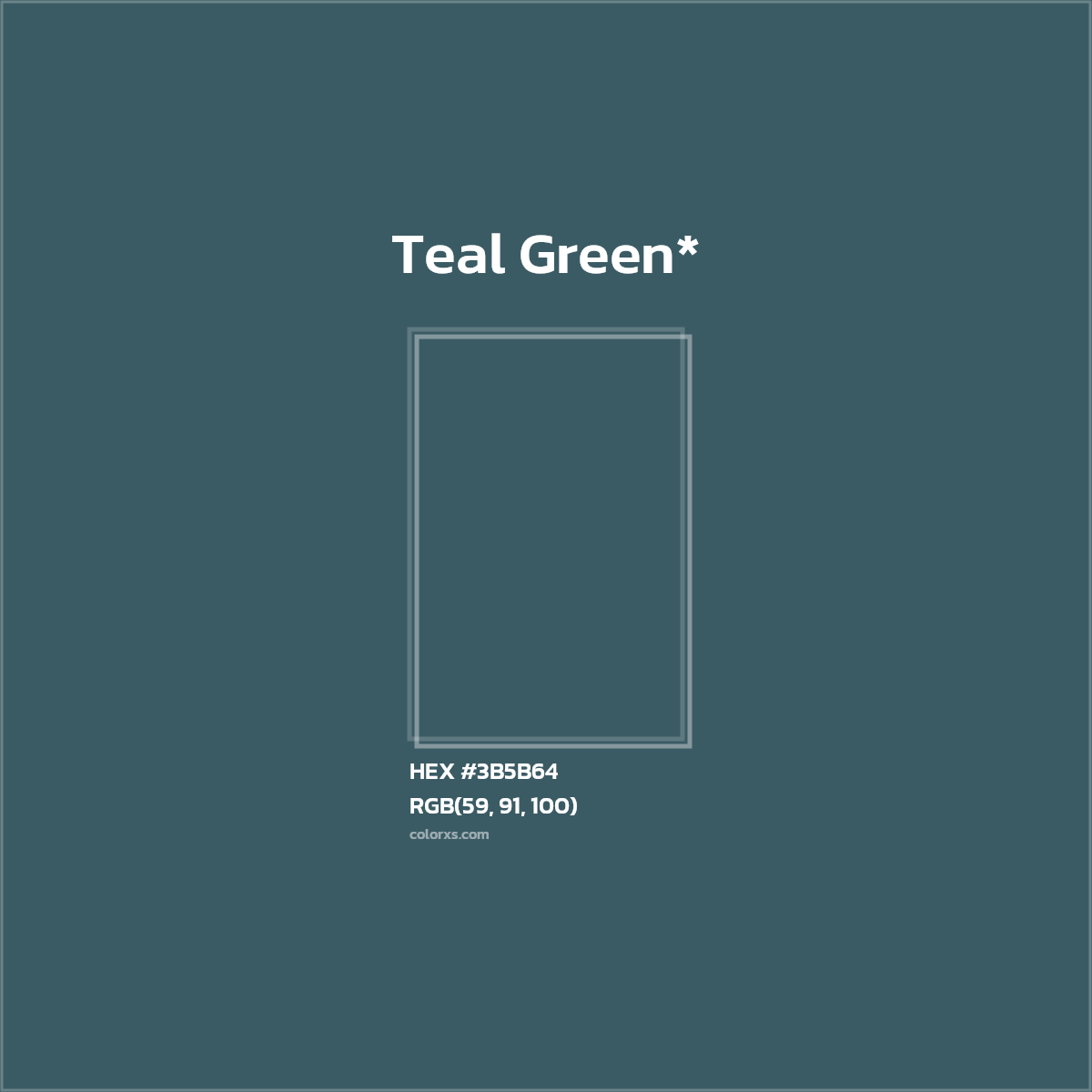 HEX #3B5B64 Color Name, Color Code, Palettes, Similar Paints, Images