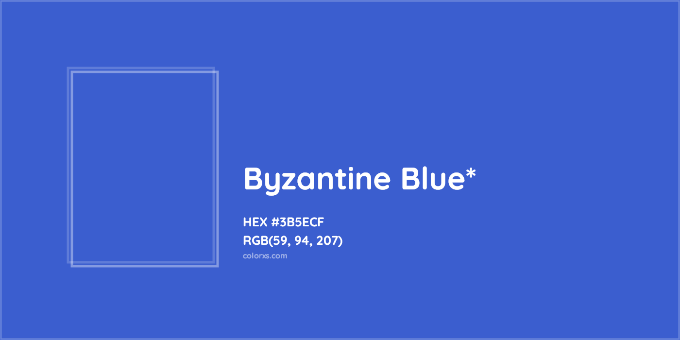 HEX #3B5ECF Color Name, Color Code, Palettes, Similar Paints, Images