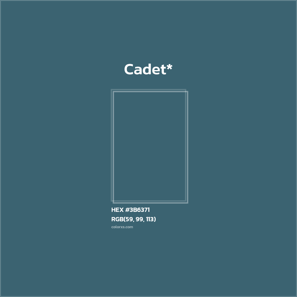 HEX #3B6371 Color Name, Color Code, Palettes, Similar Paints, Images