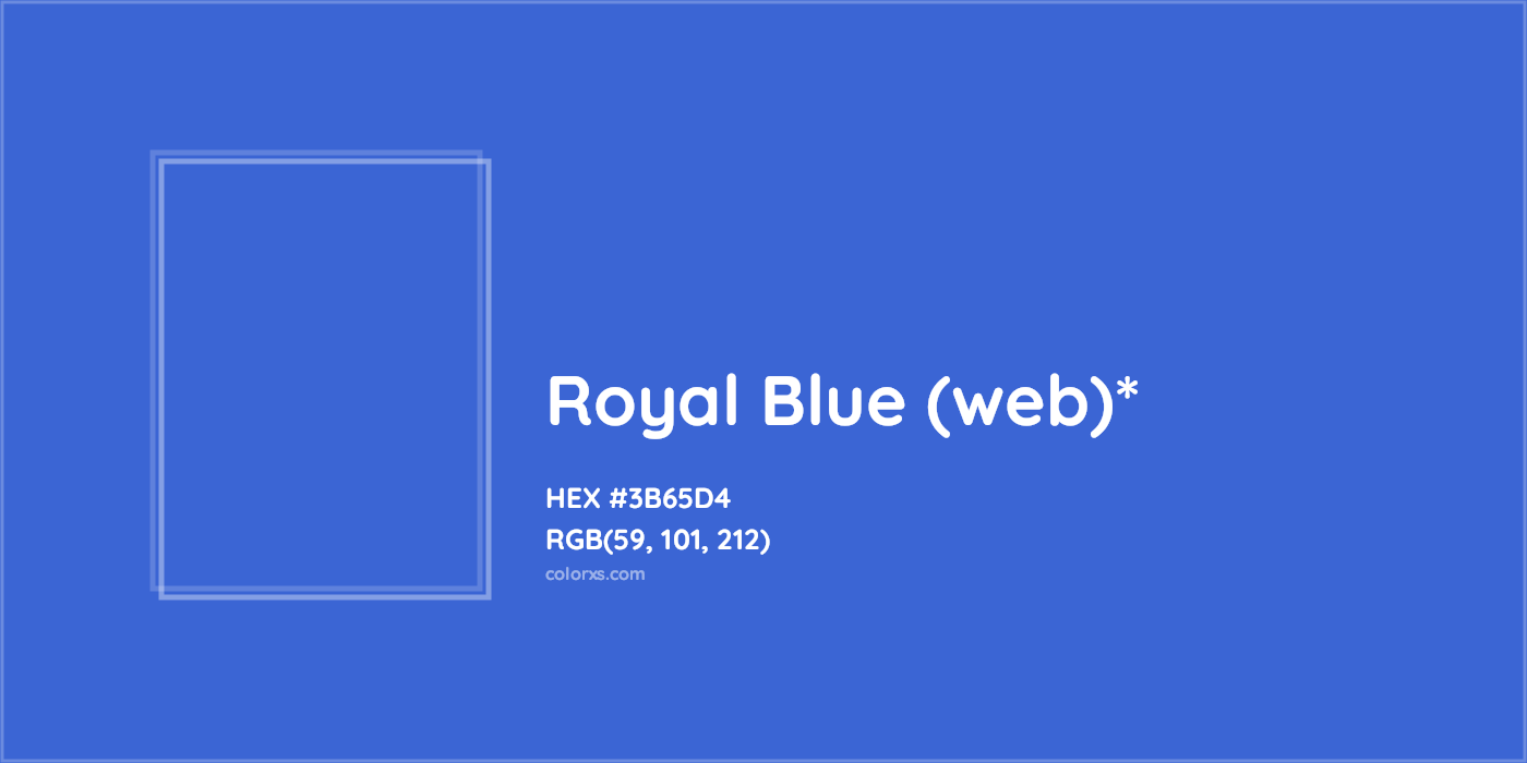 HEX #3B65D4 Color Name, Color Code, Palettes, Similar Paints, Images