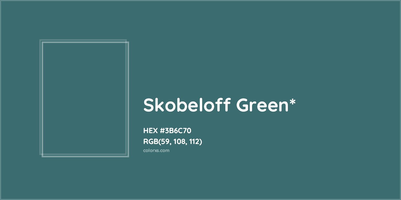 HEX #3B6C70 Color Name, Color Code, Palettes, Similar Paints, Images