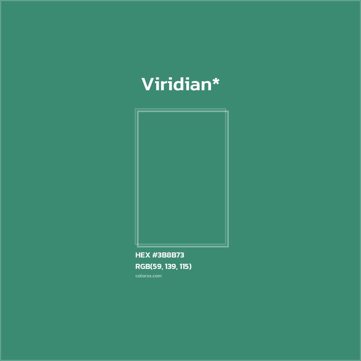 HEX #3B8B73 Color Name, Color Code, Palettes, Similar Paints, Images