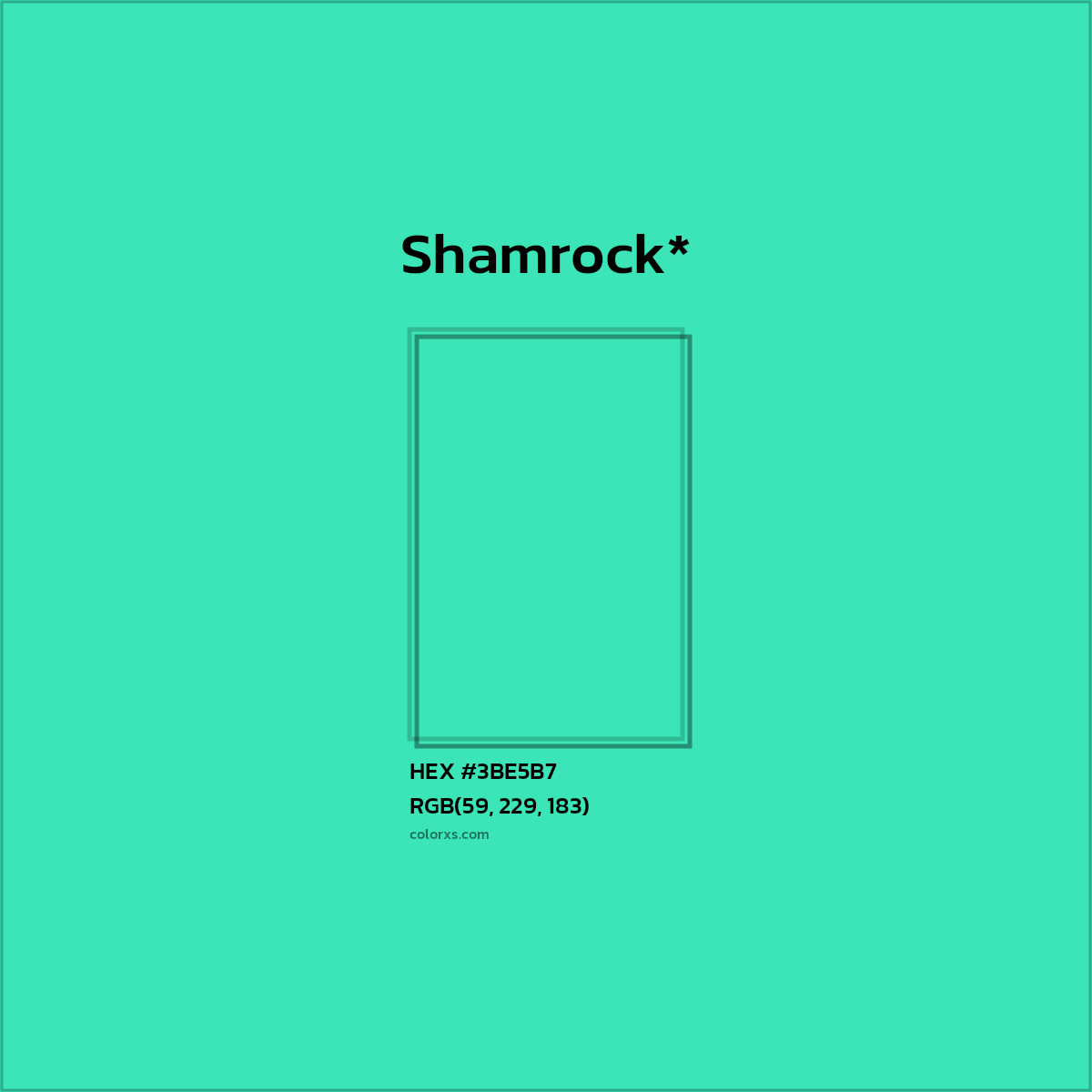HEX #3BE5B7 Color Name, Color Code, Palettes, Similar Paints, Images