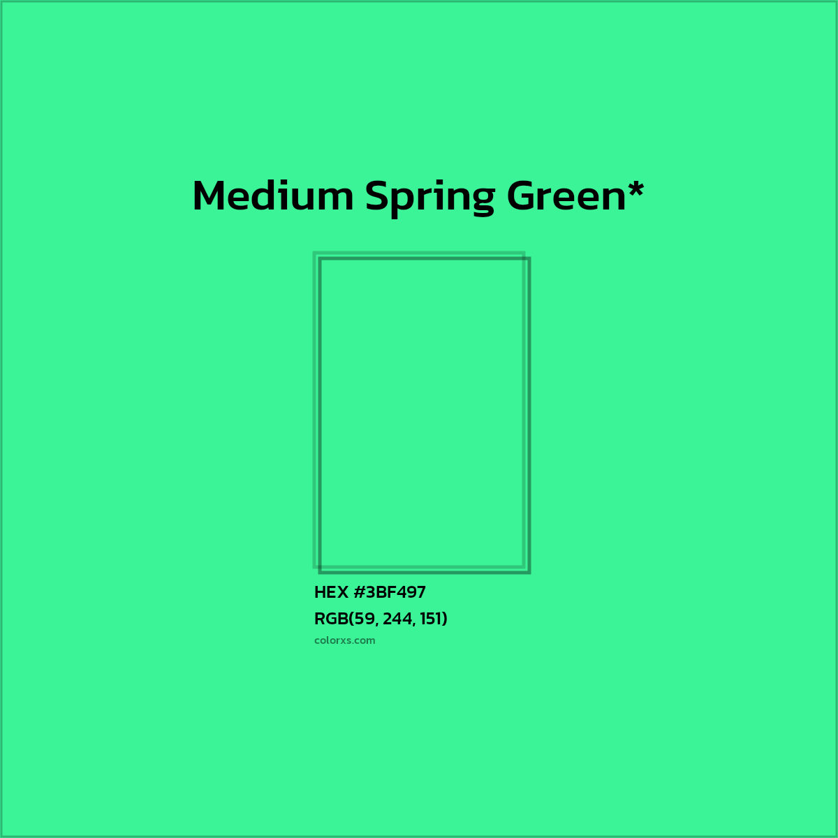 HEX #3BF497 Color Name, Color Code, Palettes, Similar Paints, Images